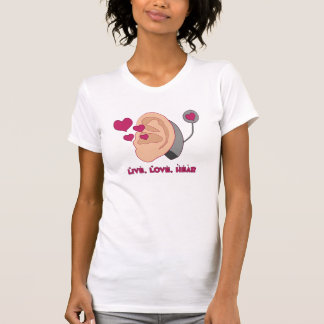Camiseta Viva, ame, oiga