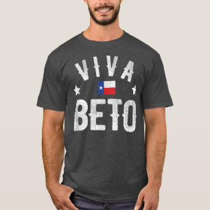 Camiseta VIVA BETO para gobernador 2022 Teas Vintage hispan