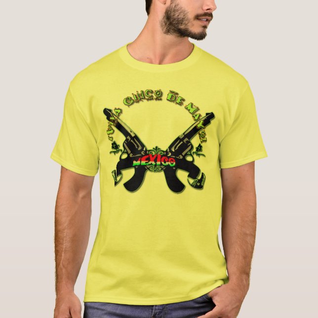 Camiseta Viva Cinco de Mayo (Anverso)