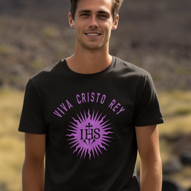 Camiseta Viva Cristo Rey Regalo de Cristeros Católicos (Subido por el creador)