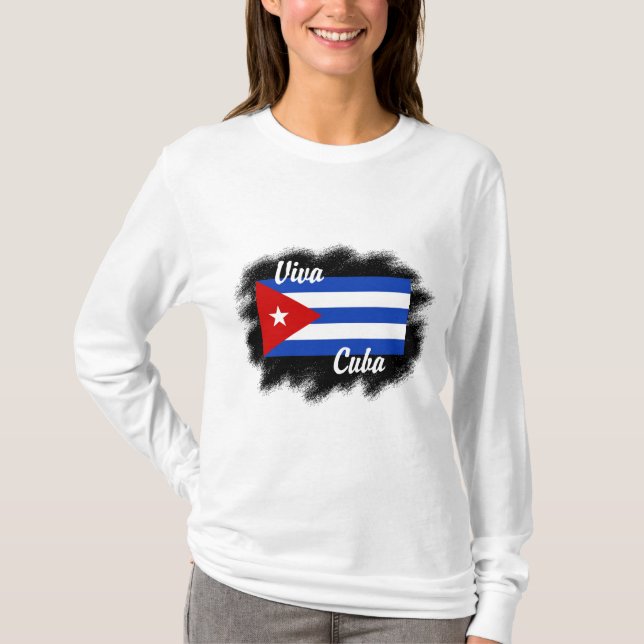 Camiseta Viva Cuba (Anverso)