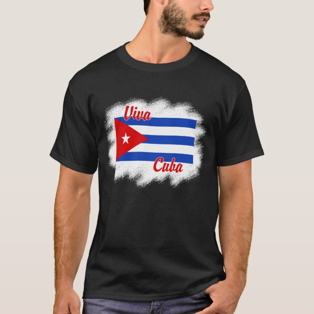 Camiseta Viva Cuba (Anverso)