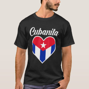 Camiseta Viva Cuba libre cubanita