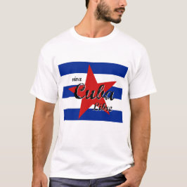 Camiseta Viva Cuba Libre, La Habana, Fidel Castro, Che Guev