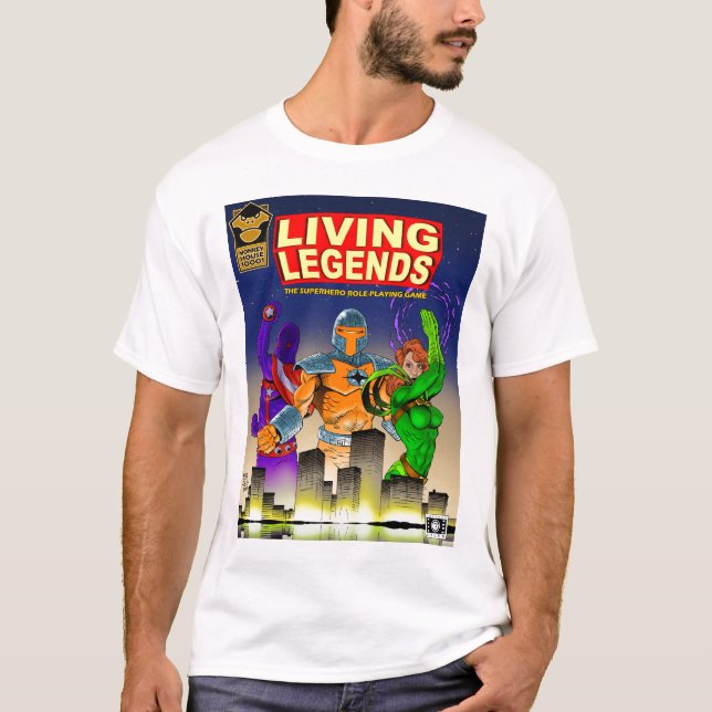 Camiseta VIVA de la cubierta de las LEYENDAS (Anverso)