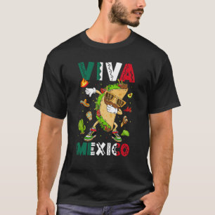 Camiseta Viva el Día de la Independencia de México Orgullo