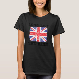 Camiseta Viva El Rey Inglaterra Reino Unido Soporte Corona