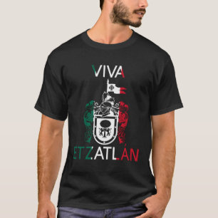 Camiseta Viva Etzatlã ¡N Jalisco Estado De México Escudo Ea