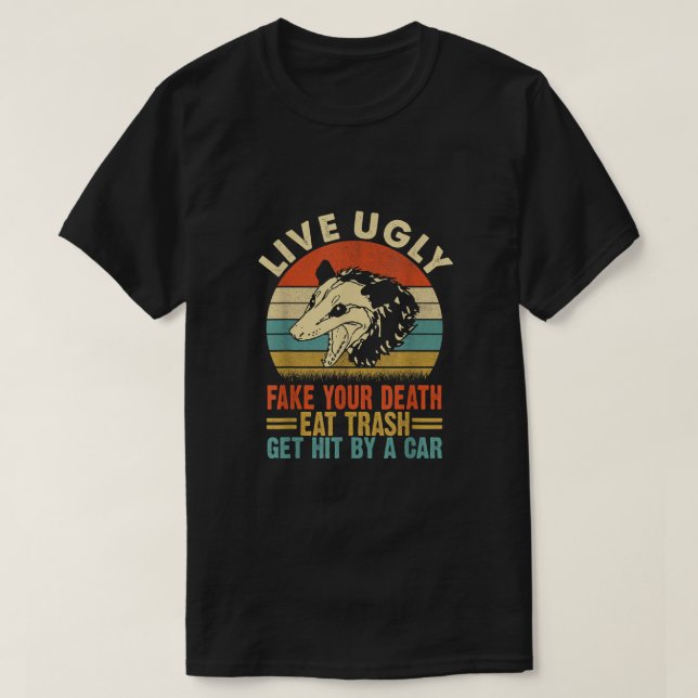 Camiseta Viva Falso Falso Que tu muerte coma basura sea gol (Diseño del anverso)