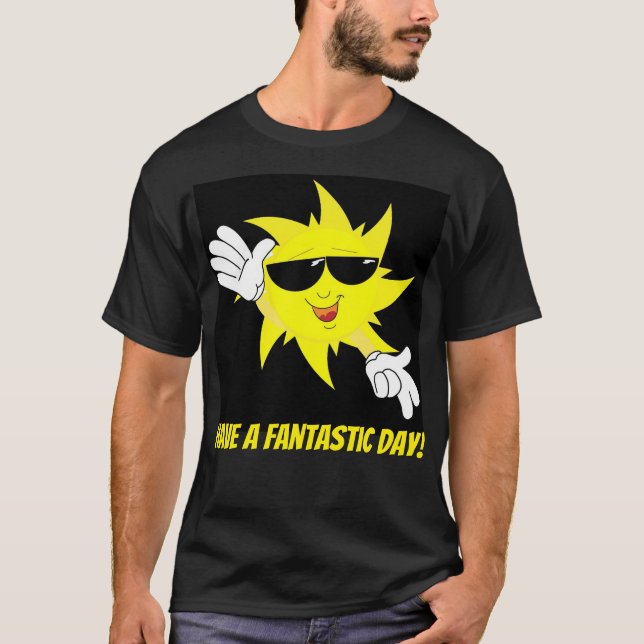 Camiseta ¡Viva feliz hasta que usted muera! (Anverso)