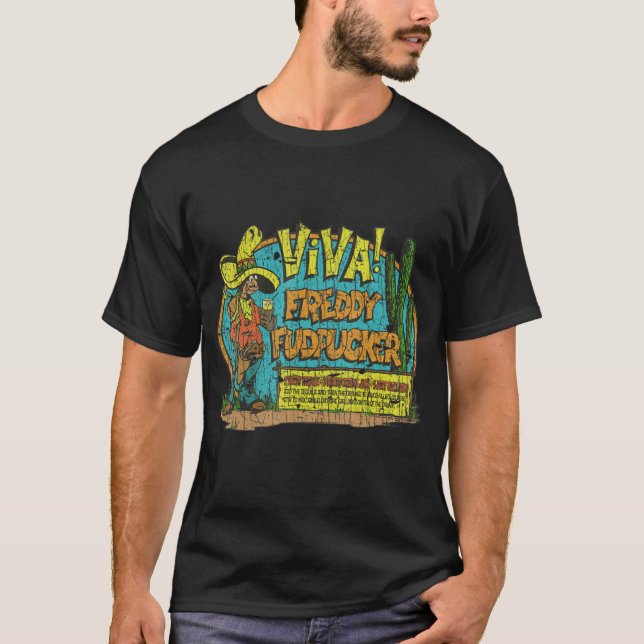 Camiseta Viva Freddie Fudpucker 1973 (Anverso)