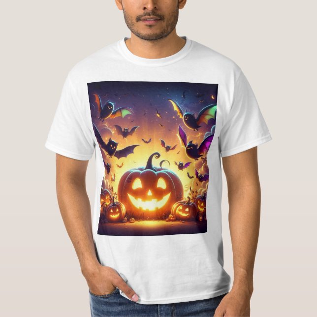 Camiseta Viva Halloween (Anverso)