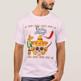 Camiseta Viva Heritage Harmony rosa pálido
