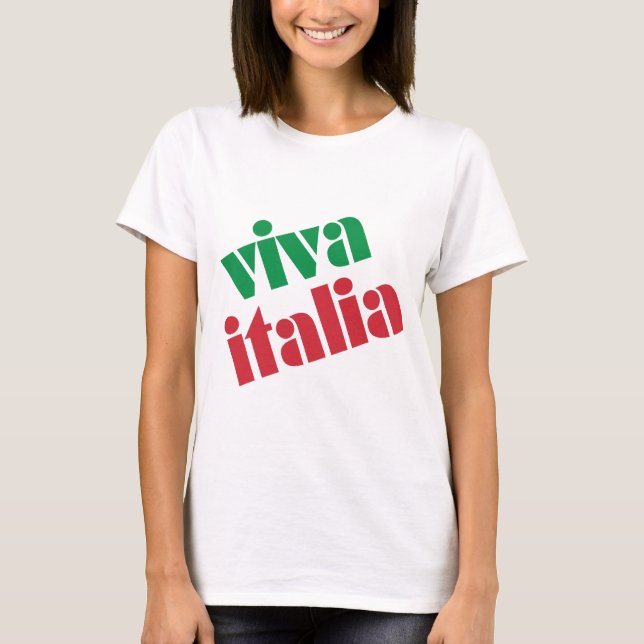 Camiseta Viva Italia (Anverso)