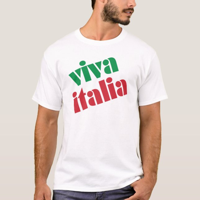 Camiseta Viva Italia (Anverso)