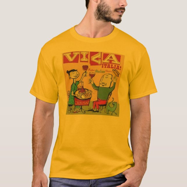 Camiseta ¡Viva Italia! (Anverso)