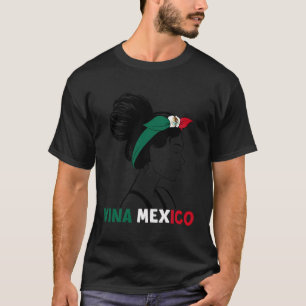 Camiseta Viva la Bandera de México Día de la Independencia 