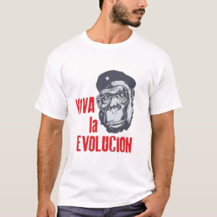 Camiseta "Viva la evolución".