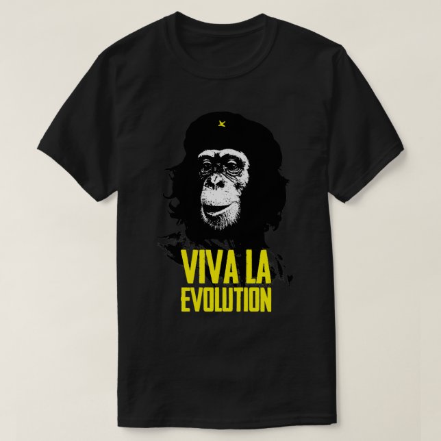 Camiseta Viva la Evolution (Diseño del anverso)