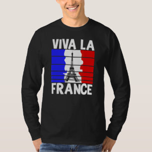 Camiseta Viva La France Paris Casa De Amor Torre Eiffel