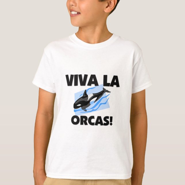 Camiseta Viva la Orcas (Anverso)