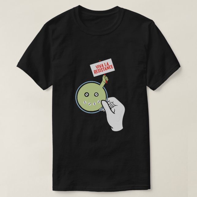 Camiseta Viva la resistencia (Diseño del anverso)