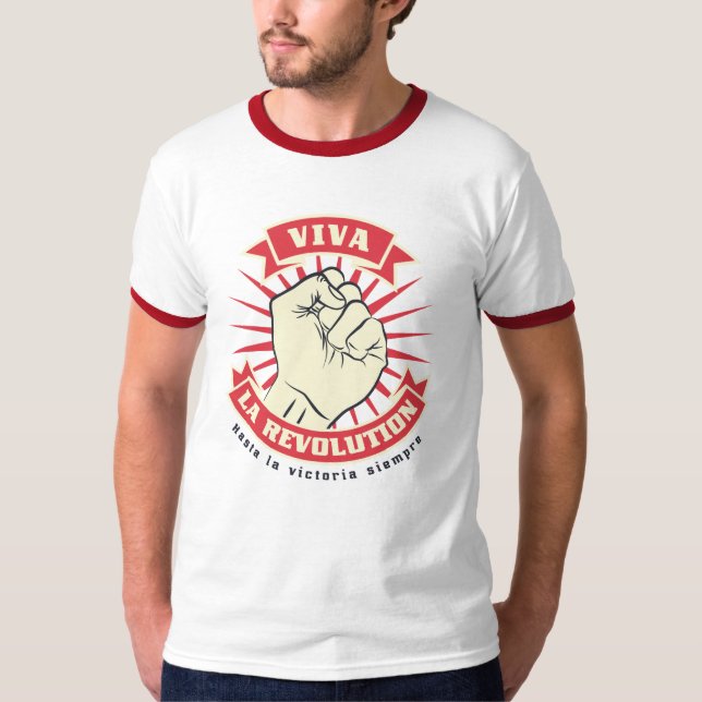 Camiseta Viva la revolución (Anverso)