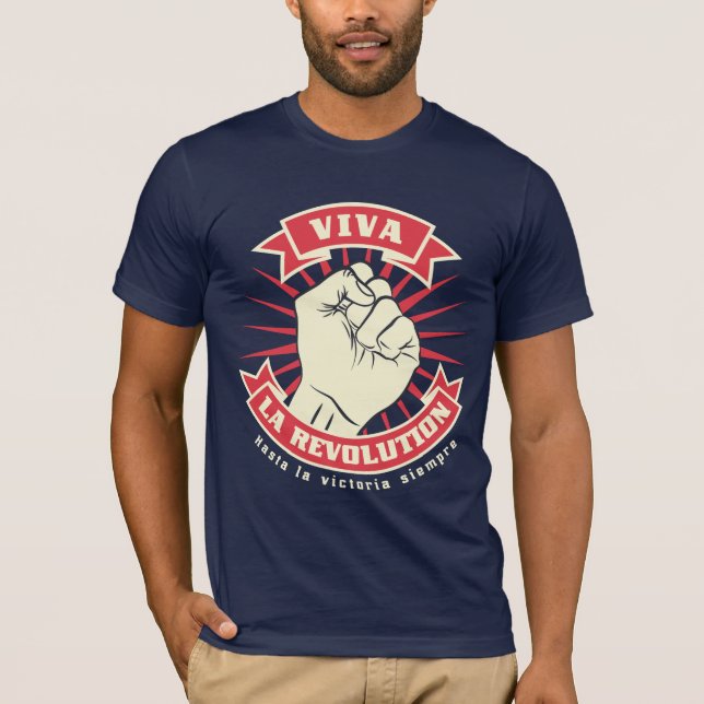 Camiseta Viva la revolución (Anverso)