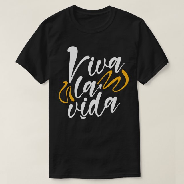 Camiseta Viva la vida (Diseño del anverso)