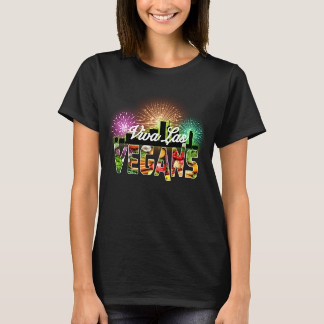 Camiseta Viva Las Vegans (Anverso)
