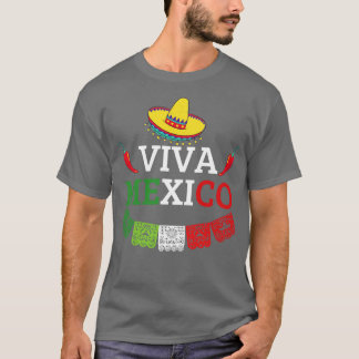 Camiseta viva méxico 1