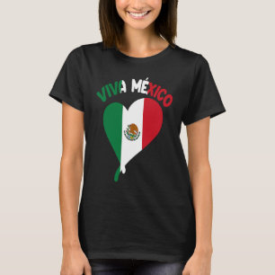 Camiseta Viva México 16 de Septiembre Día de la Independenc