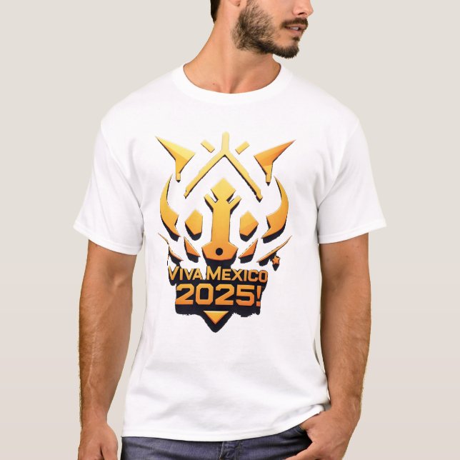 CAMISETA VIVA MÉXICO 2025 (Anverso)