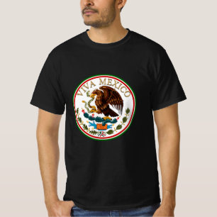 Camiseta Viva México (Águila de la bandera mexicana)