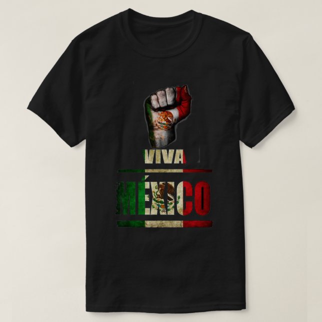 Camiseta Viva México Cabrones y navidades méxico (Diseño del anverso)