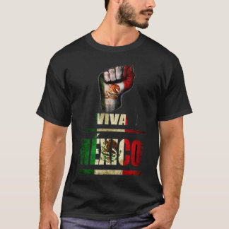 Camiseta Viva México Cabrones y navidades méxico