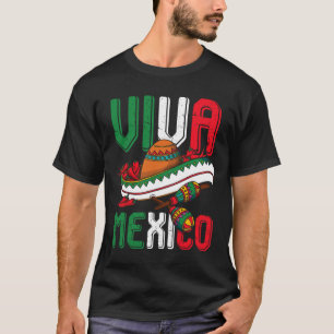Camiseta Viva México Cinco De Mayo