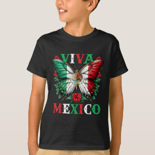Camiseta Viva México Día de la Independencia Mexicana