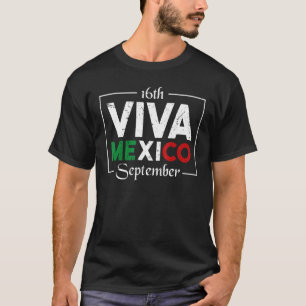 Camiseta Viva México Día de la Independencia Mexicana 2022