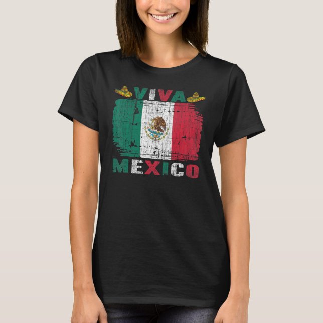 Camiseta Viva México Día de la Independencia Mexicana Amo M (Anverso)