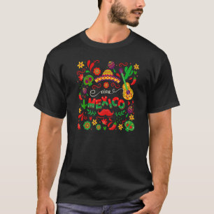 Camiseta Viva México Día de la Independencia Mexicana Amo M