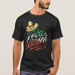 Camiseta Viva México Día de la Independencia Mexicana Amo M