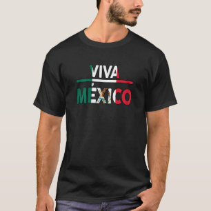 Camiseta Viva México España Mes de la herencia hispánica de