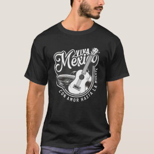 Camiseta Viva México Fiesta con mi guitarra