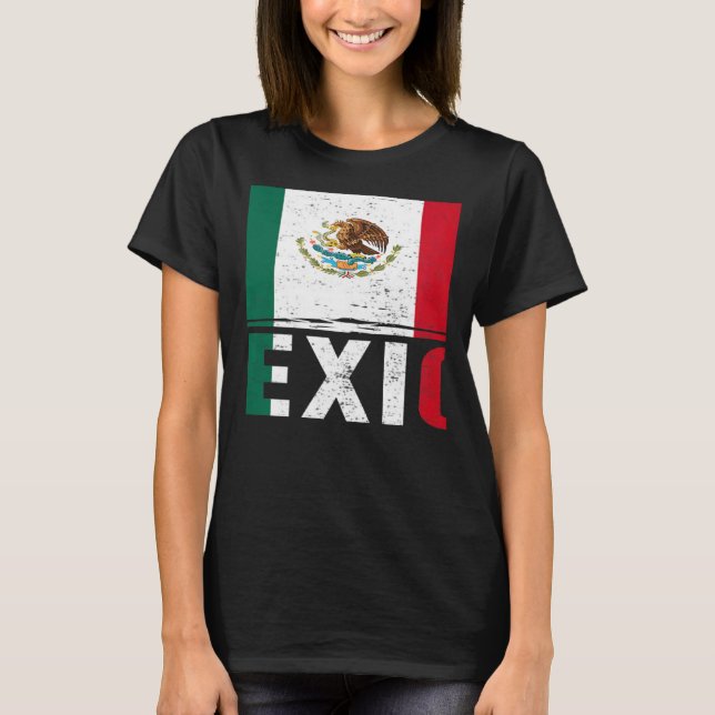 Camiseta viva mexico flag Pride Independence Day 16 Septemb (Anverso)