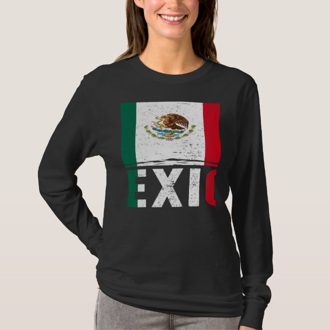 Camiseta viva mexico flag Pride Independence Day 16 Septemb (Anverso)