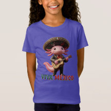 Viva Mexico Mariachi Axolotl| Cute 3D Musician