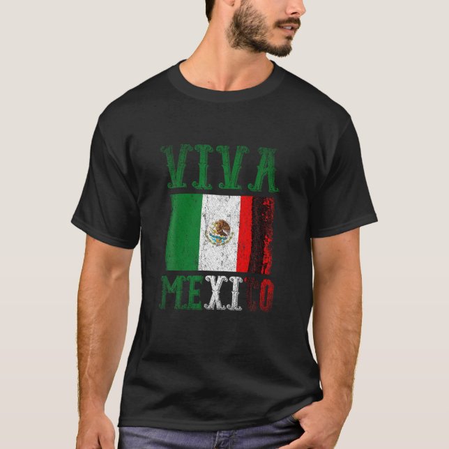 Camiseta Viva México T Shirt (Anverso)