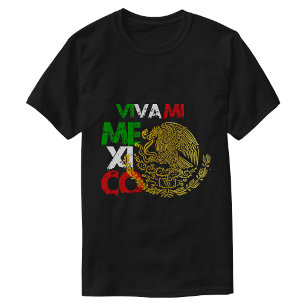 Camiseta Viva mi bandera de México