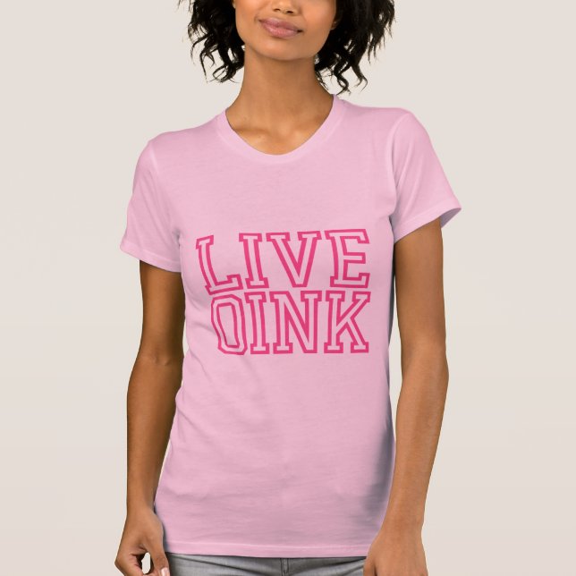 Camiseta Viva Oink (Anverso)